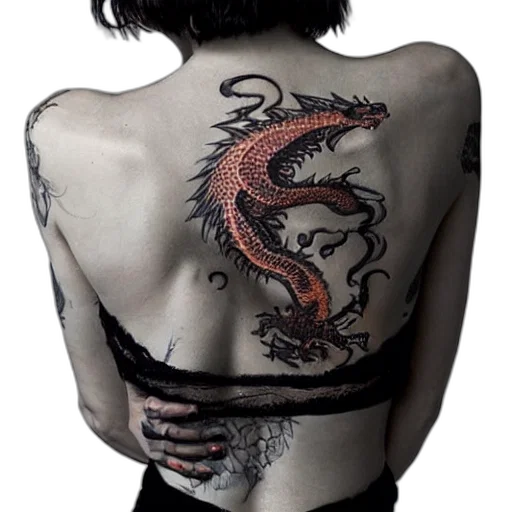dragon, dress, creature, jewelry transparent PNG cut-out