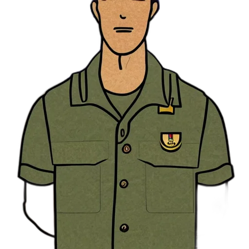 staff, jacket, face, cartoon transparent PNG cut-out