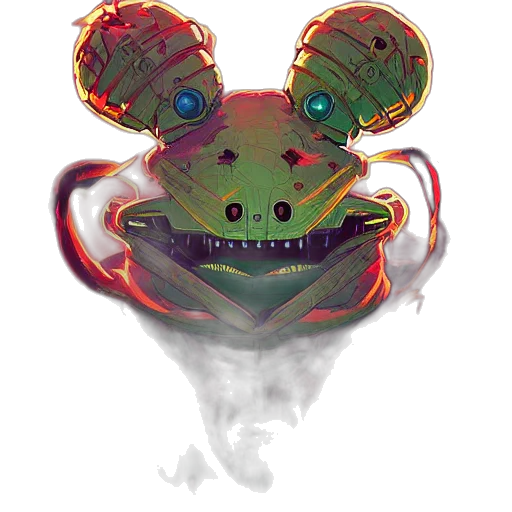 creature, mask, dragon, animal transparent PNG cut-out