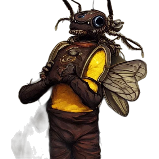 creature, robot, staff, animal transparent PNG cut-out