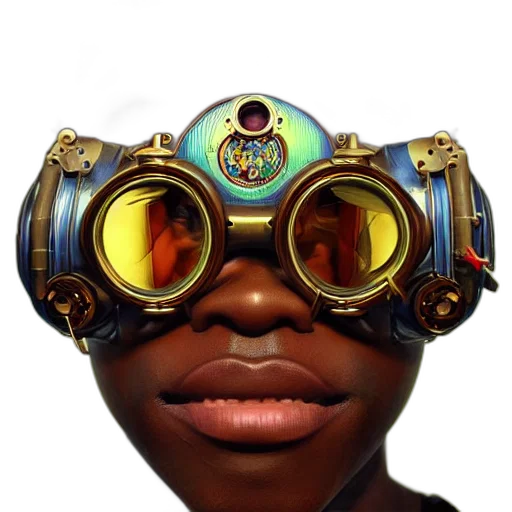 mask, face, robot, staff transparent PNG cut-out