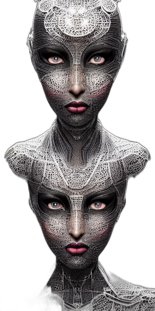 mask, face, jewelry, robot transparent PNG cut-out