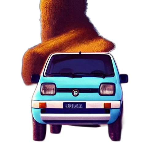 car, animal, hat, creature transparent PNG cut-out