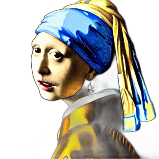 face, mask, hat, staff transparent PNG cut-out