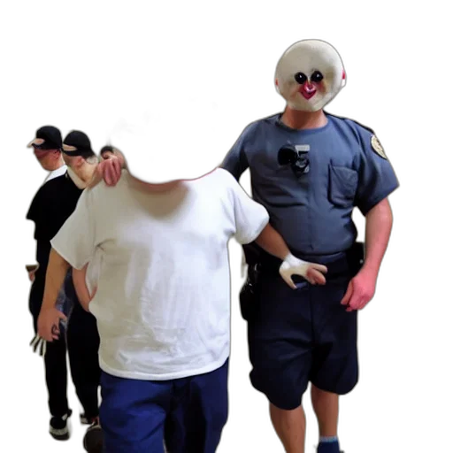 mask, hat, staff, robot transparent PNG cut-out