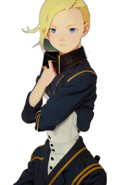 staff, jacket, crown, dress transparent PNG cut-out