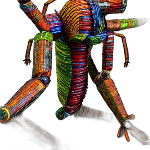 robot, staff, jewelry, animal transparent PNG cut-out