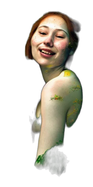 jewelry, dress, robot, creature transparent PNG cut-out