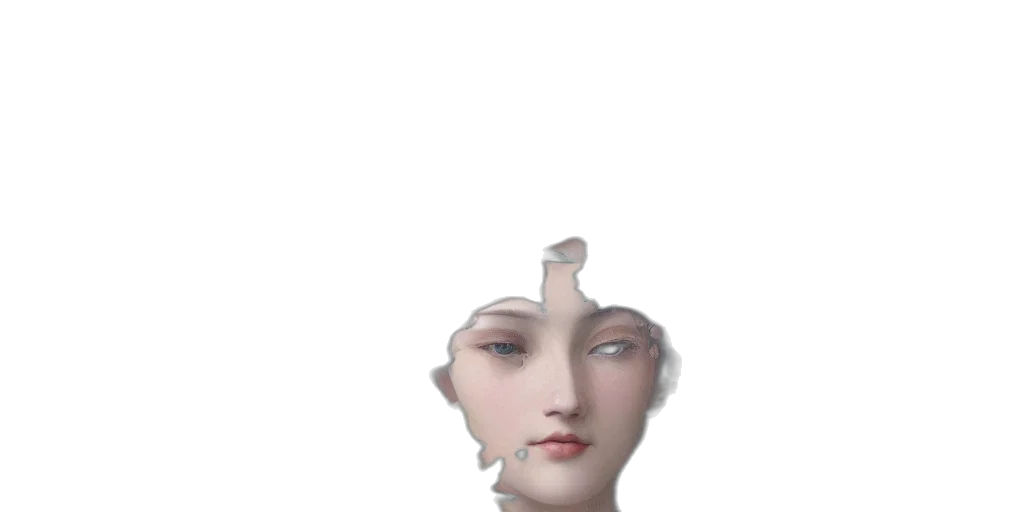 face, mask, robot, crown transparent PNG cut-out