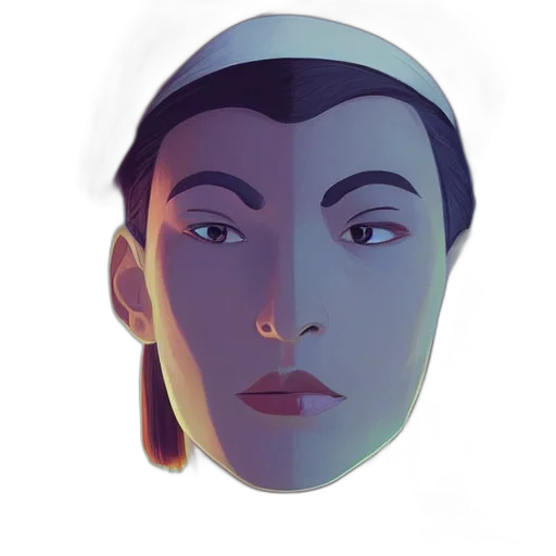 face, mask, crown, jewelry transparent PNG cut-out