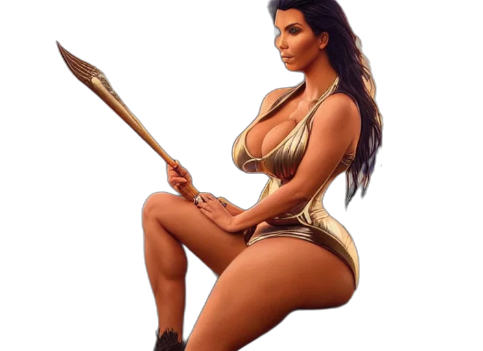staff, weapon, sword, dress transparent PNG cut-out