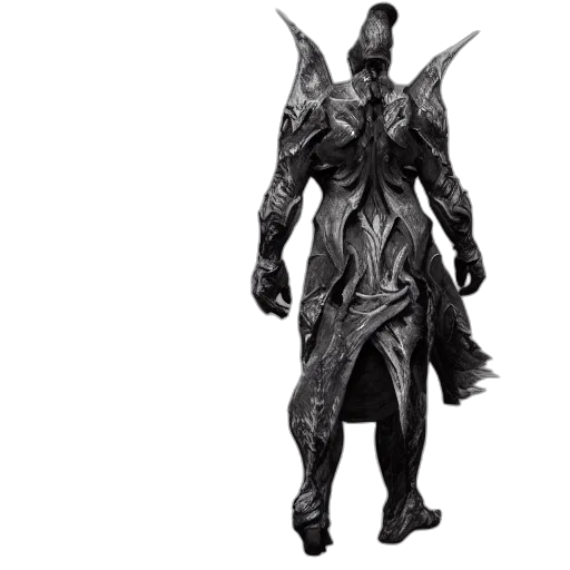 dragon, creature, mask, staff transparent PNG cut-out