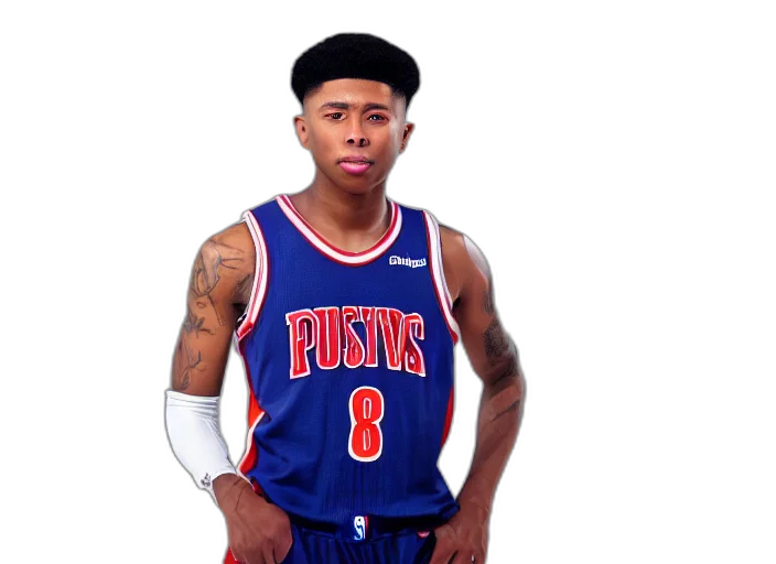 photorealistic, full, shot, nba transparent PNG cut-out