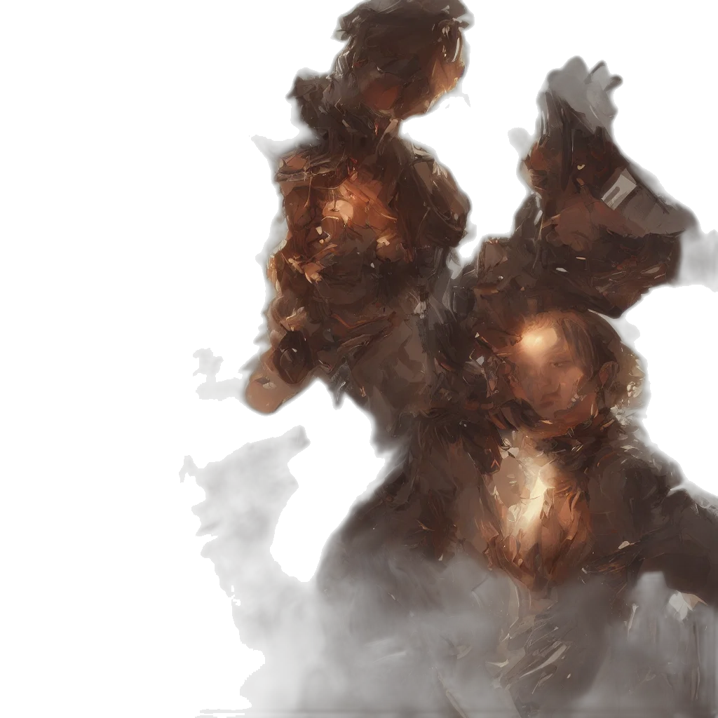 concept art, fantasy art, 3d render, photorealistic transparent PNG cut-out
