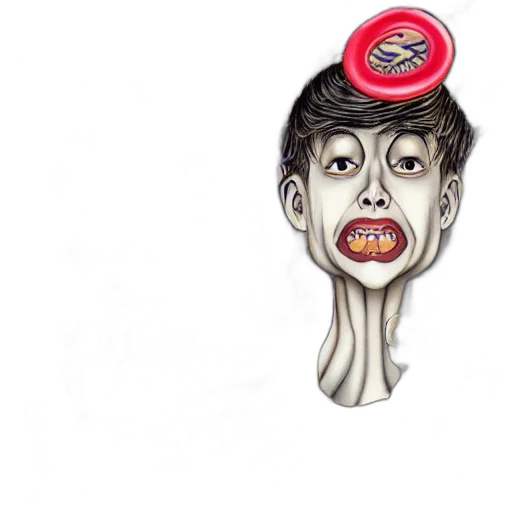 mask, face, hat, creature transparent PNG cut-out