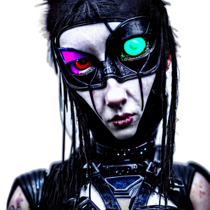 mask, robot, face, creature transparent PNG cut-out