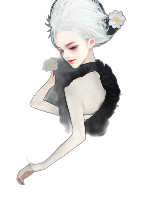 dress, creature, mask, face transparent PNG cut-out