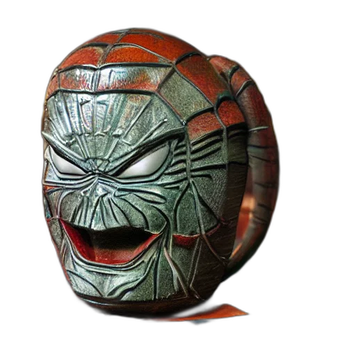 mask, face, 3d render, comic book art transparent PNG cut-out