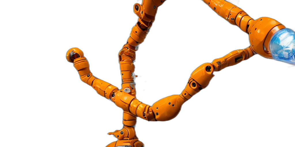 robot, animal, staff, weapon transparent PNG cut-out