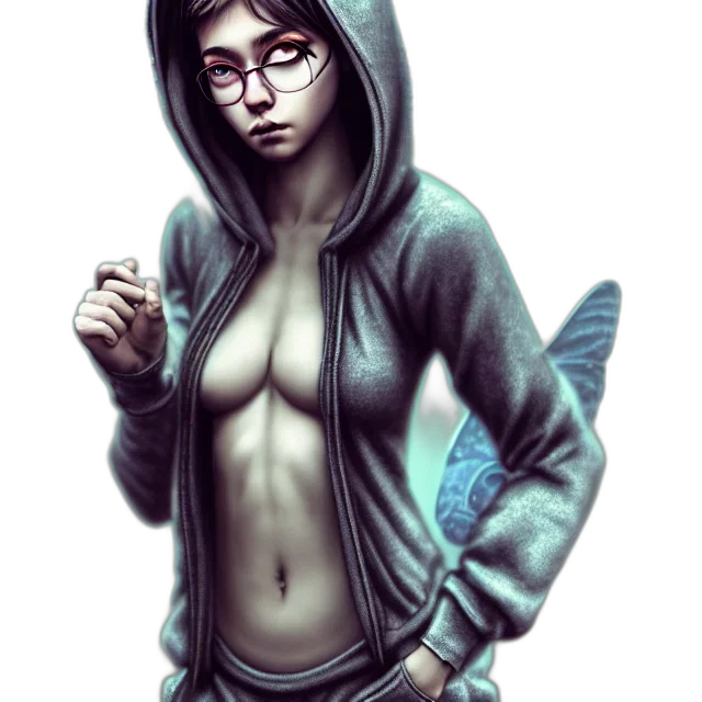 jacket, fantasy art, concept art, comic book art transparent PNG cut-out