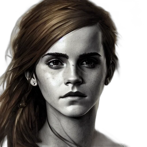 face, photorealistic, concept art, fantasy art transparent PNG cut-out