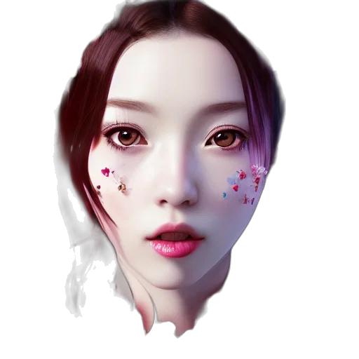 face, mask, robot, creature transparent PNG cut-out