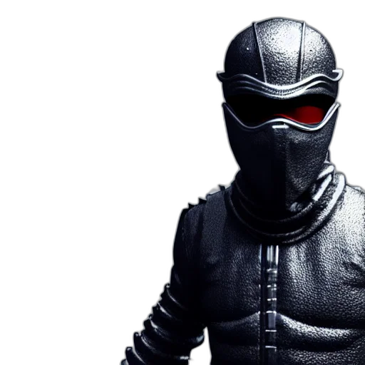 mask, robot, 3d render, concept art transparent PNG cut-out