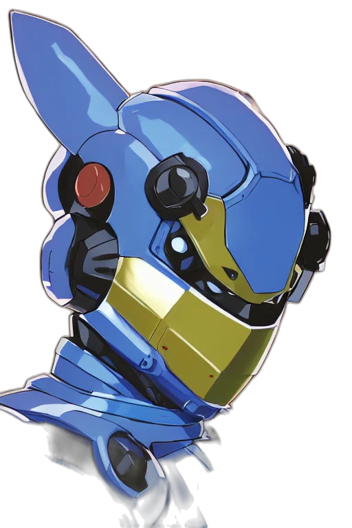 robot, mask, face, weapon transparent PNG cut-out