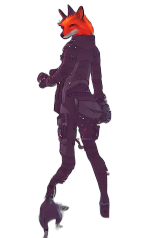 jacket, robot, staff, mask transparent PNG cut-out