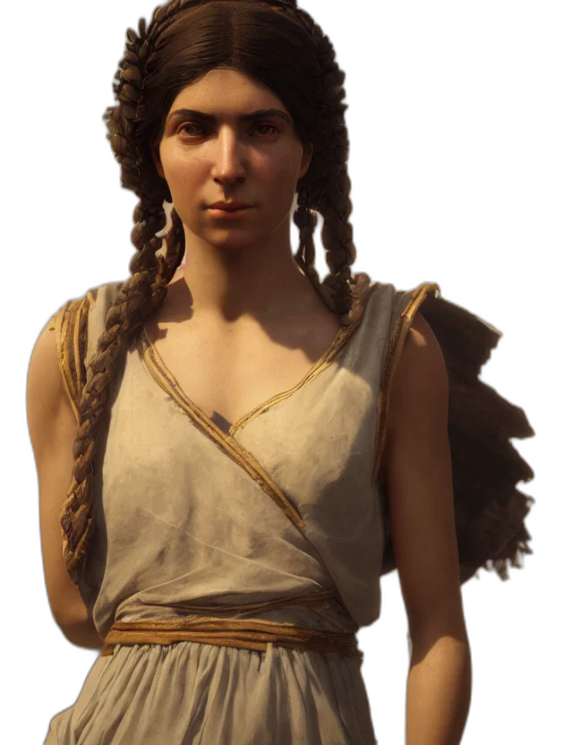 staff, face, weapon, dress transparent PNG cut-out