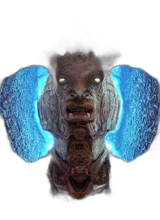 creature, dragon, face, mask transparent PNG cut-out