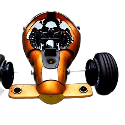 car, robot, 3d render, concept art transparent PNG cut-out
