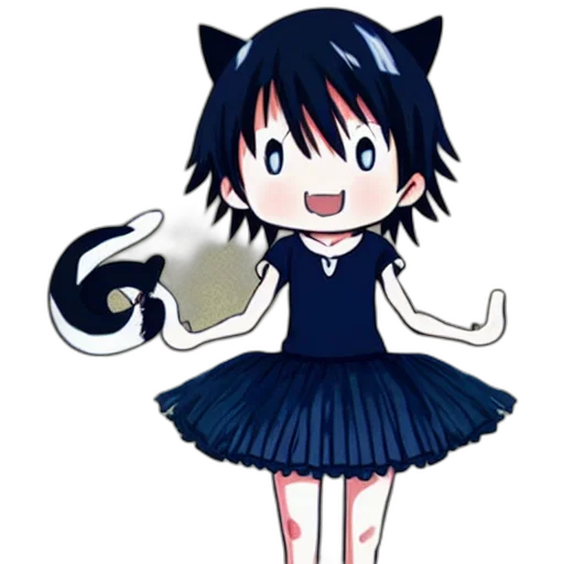 staff, dress, creature, animal transparent PNG cut-out