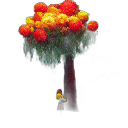 tree, flower, crown, umbrella transparent PNG cut-out