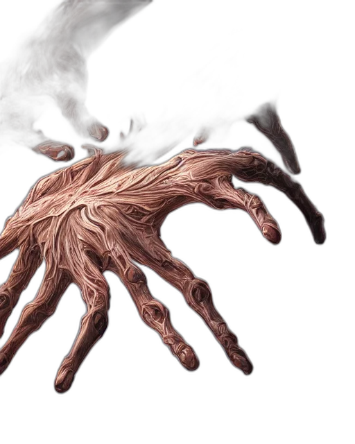 creature, hair, tree, concept art transparent PNG cut-out