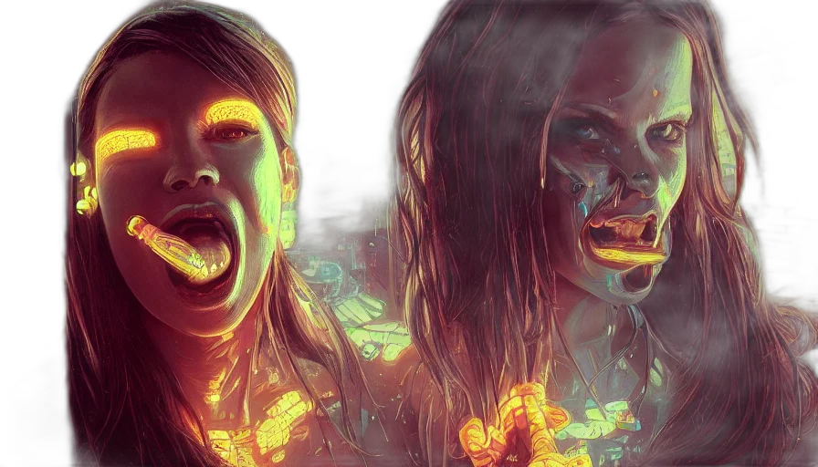 photorealistic, concept art, comic book art, fantasy art transparent PNG cut-out