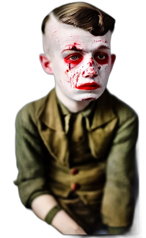 mask, face, creature, photorealistic transparent PNG cut-out