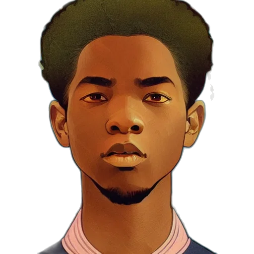 face, staff, hair, crown transparent PNG cut-out