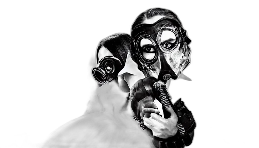 mask, face, concept art, comic book art transparent PNG cut-out