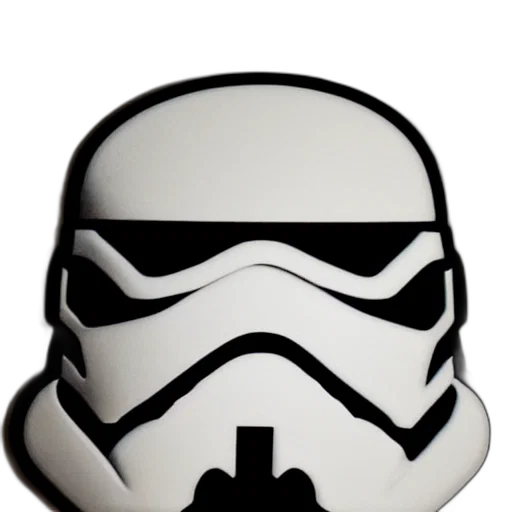 mask, staff, hat, 3d render transparent PNG cut-out