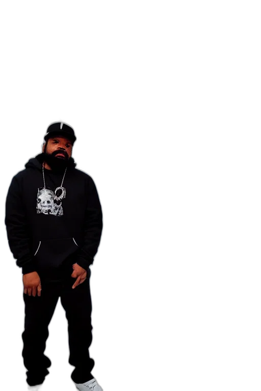 jacket, staff, creature, hat transparent PNG cut-out