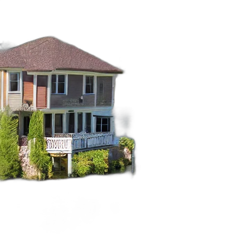 building, 3d render, photorealistic, beautiful transparent PNG cut-out