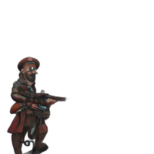weapon, staff, sword, hat transparent PNG cut-out