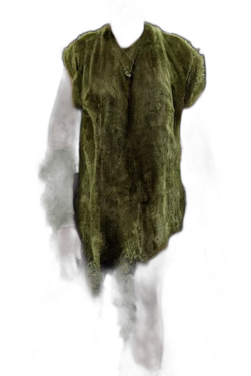 jacket, dress, mask, creature transparent PNG cut-out
