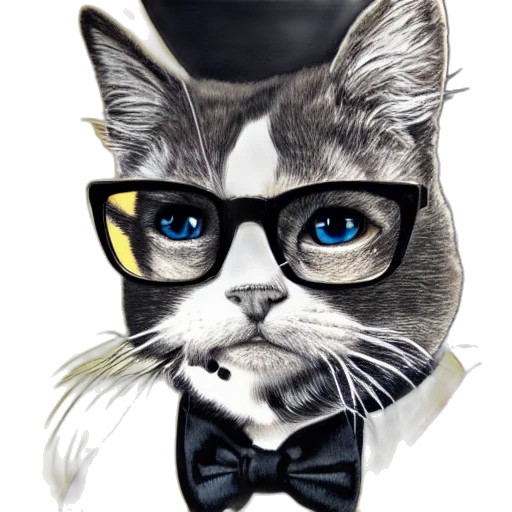 animal, staff, photorealistic, cartoon transparent PNG cut-out