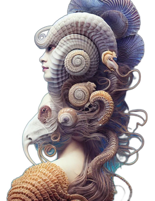 mask, creature, hair, hat transparent PNG cut-out