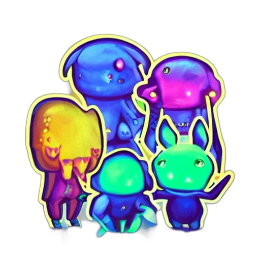 creature, pixel art, concept art, fantasy art transparent PNG cut-out