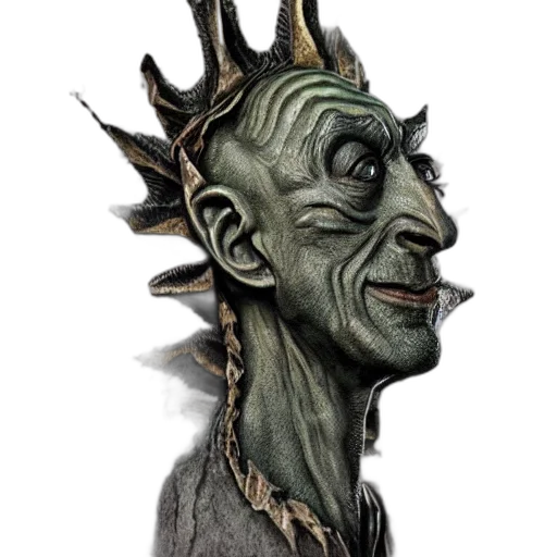 mask, crown, staff, face transparent PNG cut-out