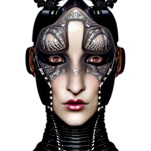 mask, face, jewelry, robot transparent PNG cut-out
