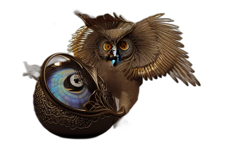 jewelry, mask, fantasy art, photorealistic transparent PNG cut-out